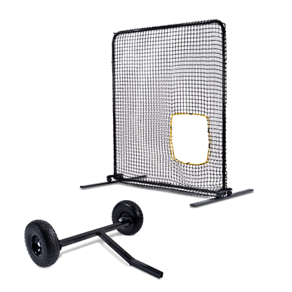 Web Flex Pro 7x7 Softball Pitching Screen | Ricochet-Free Protection | Lifetime Warranty