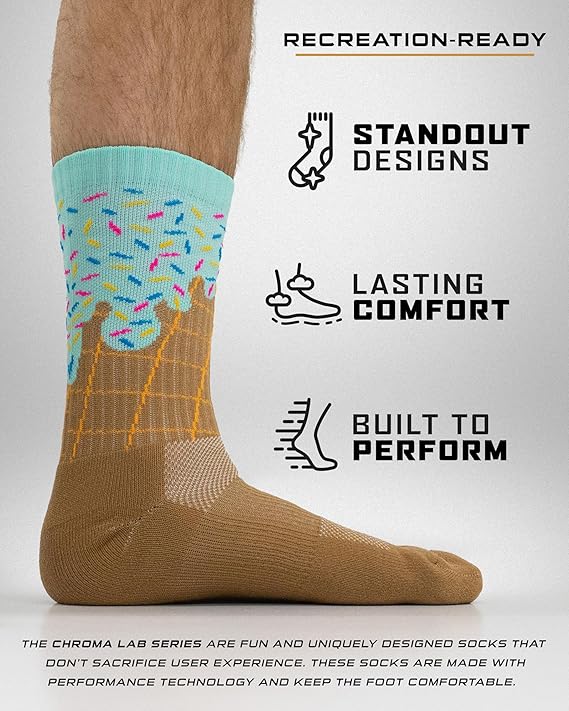 TCK Ice Cream Crew Socks