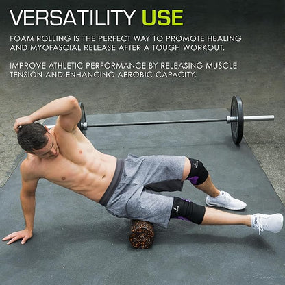 ProsourceFit High Density Foam Rollers 18 to 36 - inches Long, Firm Full Body Athletic Massage Tool for Back Stretching, Yoga, Pilates, Post Workout Muscle Recuperation