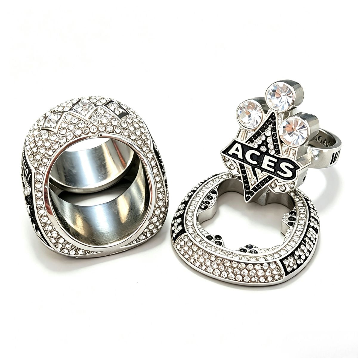 2025 Las Vegas Basketball Championship Ring Replica – Fan Collectible Ring for Woman