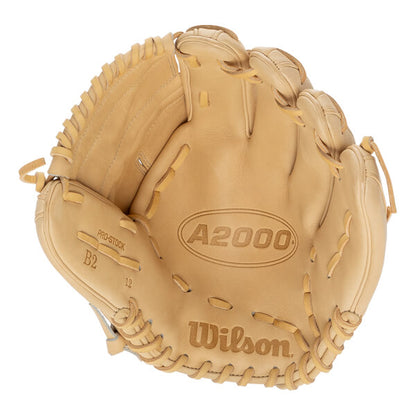 Wilson A2000 B2 Classic Series Blonde 12" Baseball Glove WBW10208112
