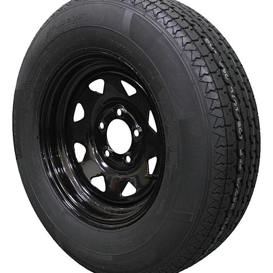 (Set of 4) Antego Tire and Wheel 205/75R14 Trailer Tire – Reinforced 8-Ply-Ply Design, 14.0-Inch Rim – Built for Long-Distance Hauling & Stability | A140554020096108ST20575R14-B4