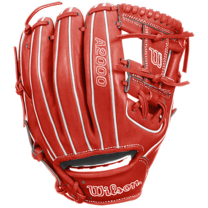 Wilson A2000 1786 Secret Menu 11.5" Baseball Glove Red/White WBW104296115