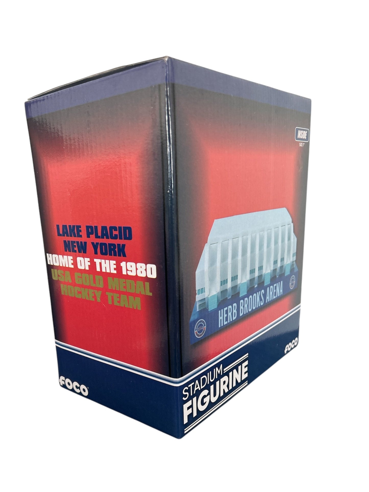 Jack O’callahan Signed 1980 Herb Brooks Arena Lake Placid - Miracle on Ice Scale Replica ceramic
