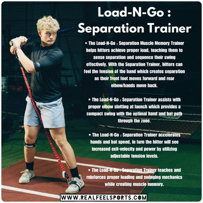 Real Feel Load-N-Go : Separation Hitting Trainer