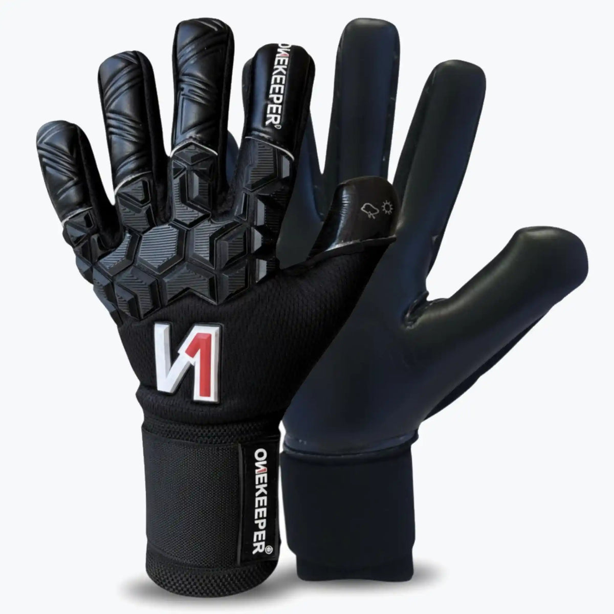 ACE All Black Goalkeeper Gloves