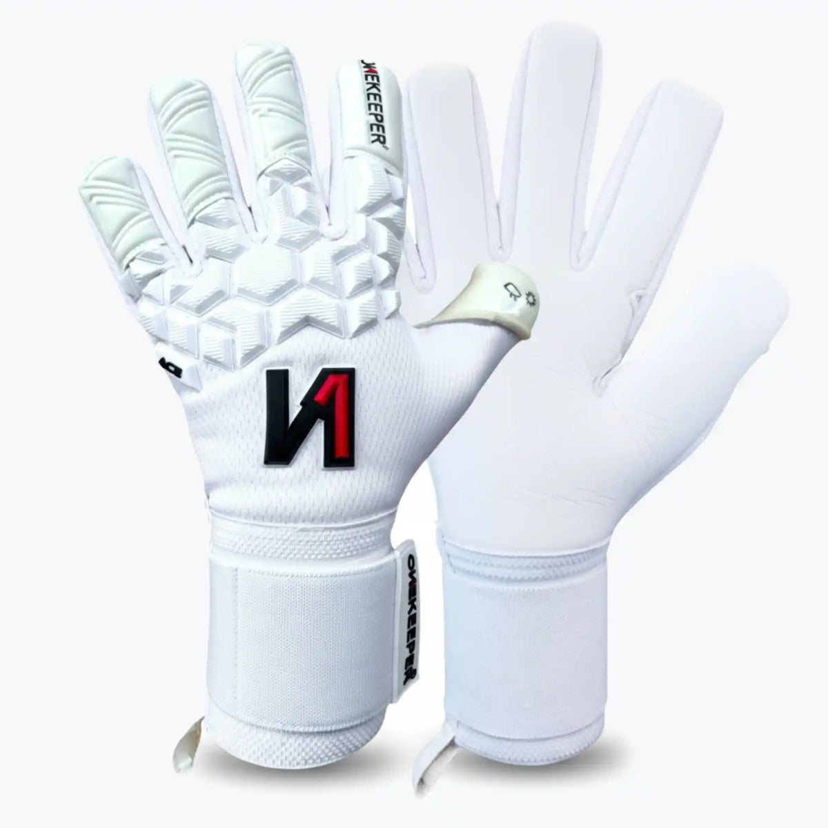 ACE White Aqua Latex Goalkeeper Gloves