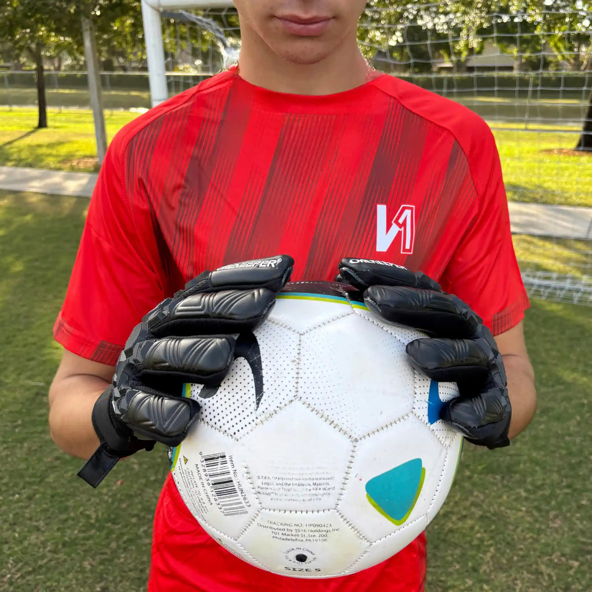ACE All Black Goalkeeper Gloves