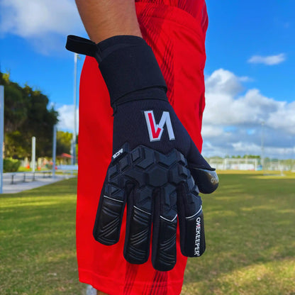 ACE All Black Goalkeeper Gloves