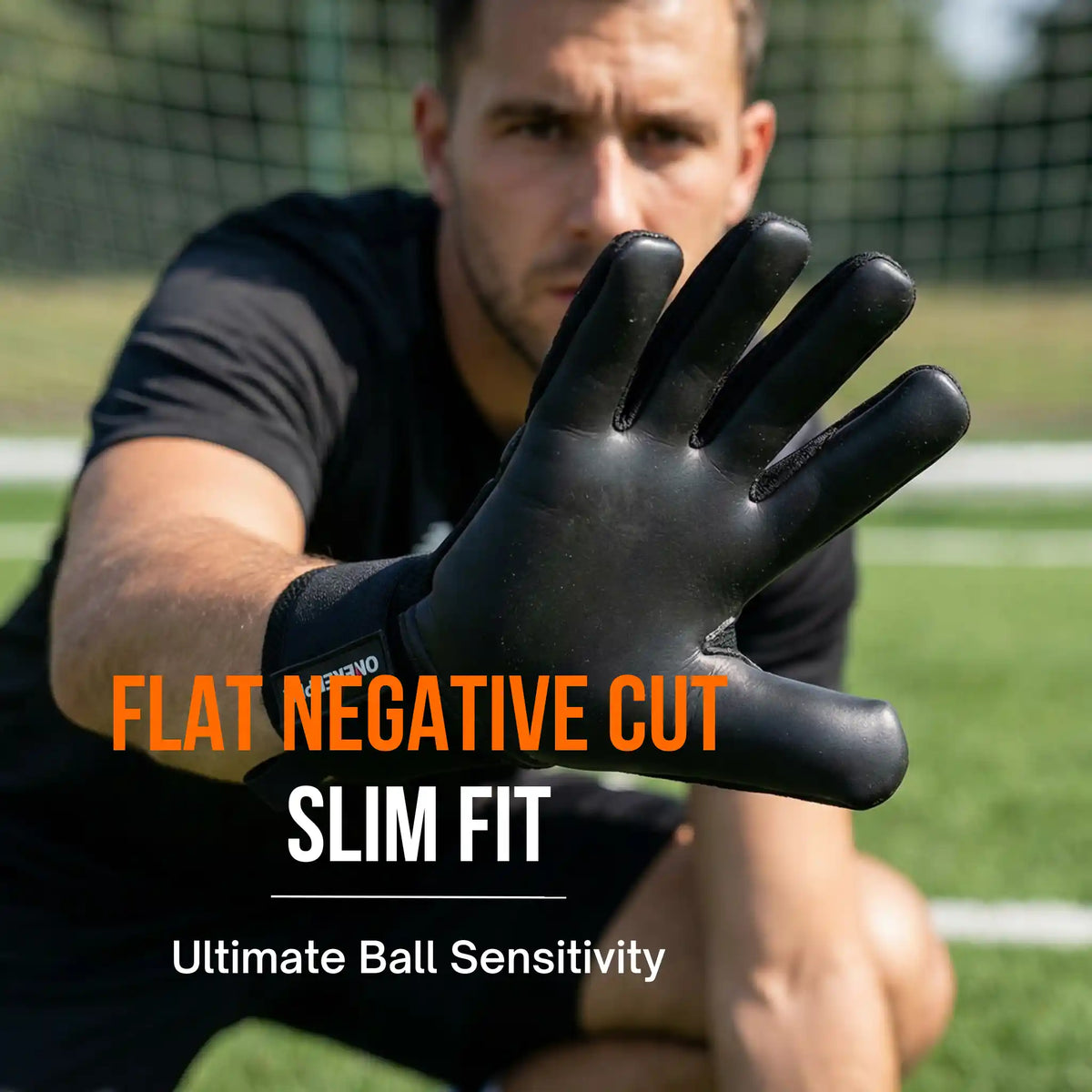 ACE All Black Goalkeeper Gloves