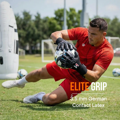 ACE All Black Goalkeeper Gloves