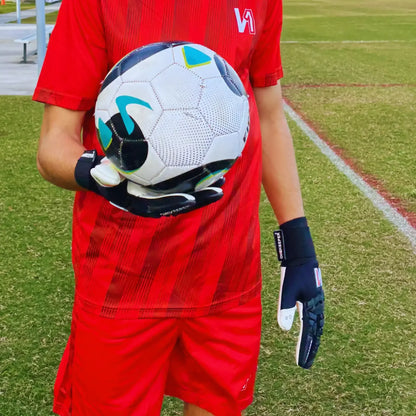 ACE Black & White Goalkeeper Gloves