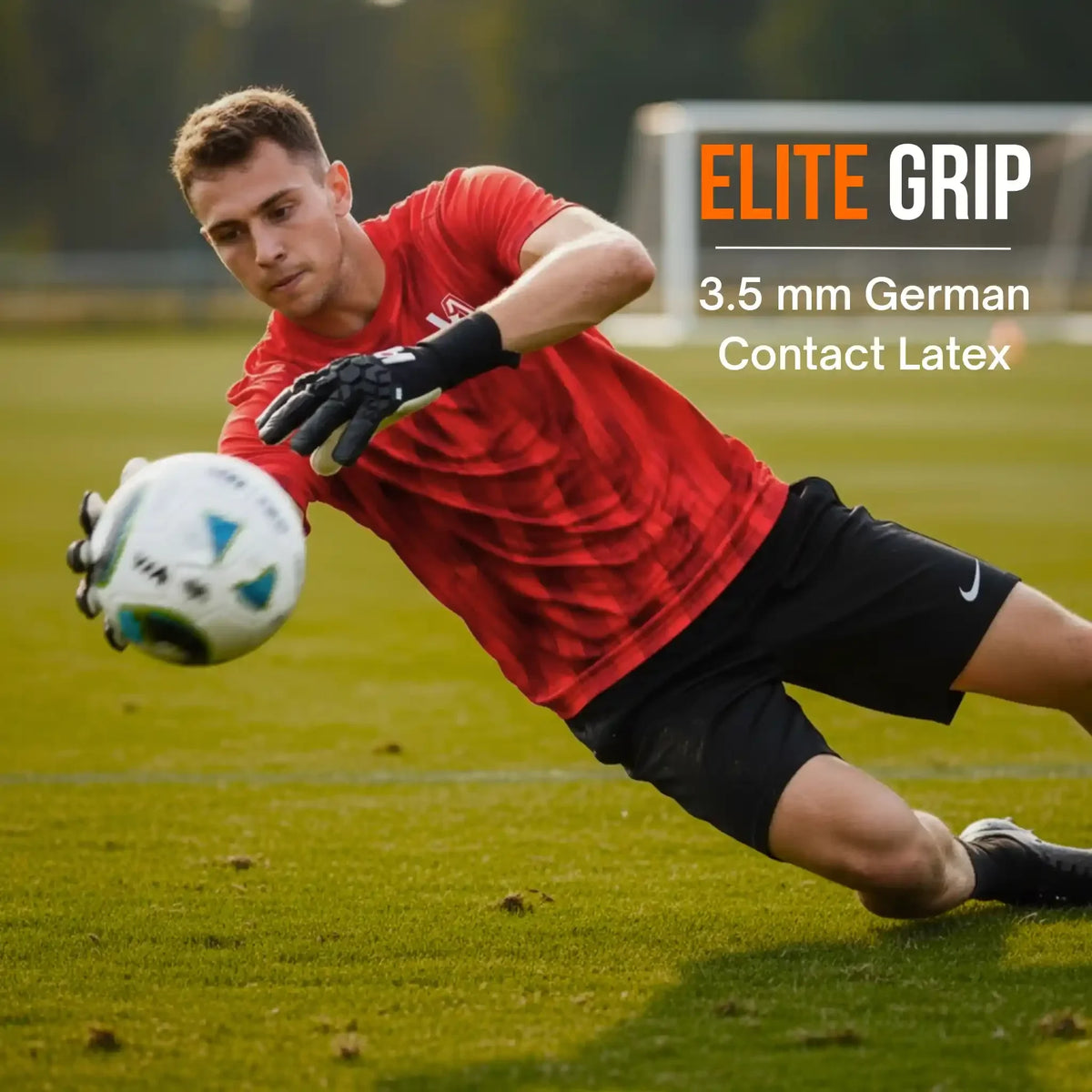 ACE Black & White Goalkeeper Gloves