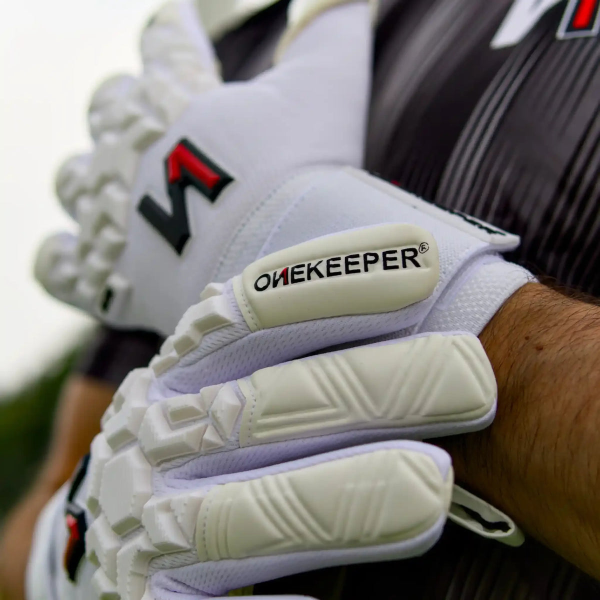 ACE All White Goalkeeper Gloves
