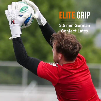ACE All White Goalkeeper Gloves