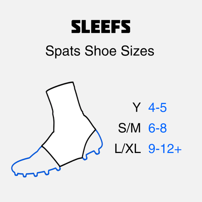 Hue Yellow Spats / Cleat Covers