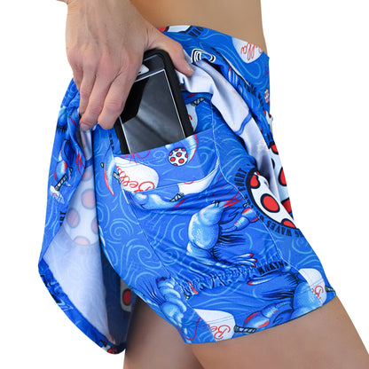 PB Aline Skort Lobster Monster