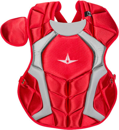 All-Star System7 Catcher's Chest Protector Adult Scarlet