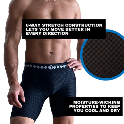 Performance Short With Built In Brief