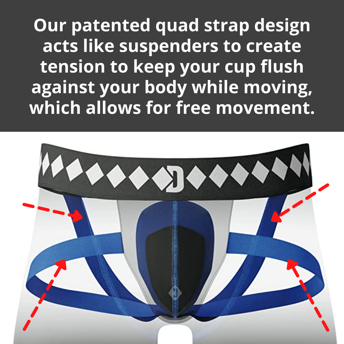 Compression Jock Short System | White