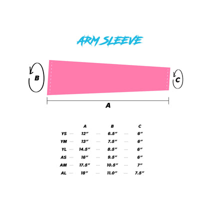 Woke Up RAD - Mom Arm Sleeve (Pink/Black)