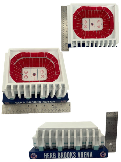 Jack O’callahan Signed 1980 Herb Brooks Arena Lake Placid - Miracle on Ice Scale Replica ceramic