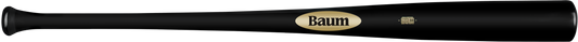Baum Bat Maple Gold Flared Handle Stock Black Baseball Bat (-3): BBMFGSTOCKPRO-BK