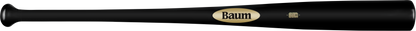 Baum Bat Standard Gold Stock Black Maple Wood Baseball Bat -3 BBMSGSTKPRO3-BK