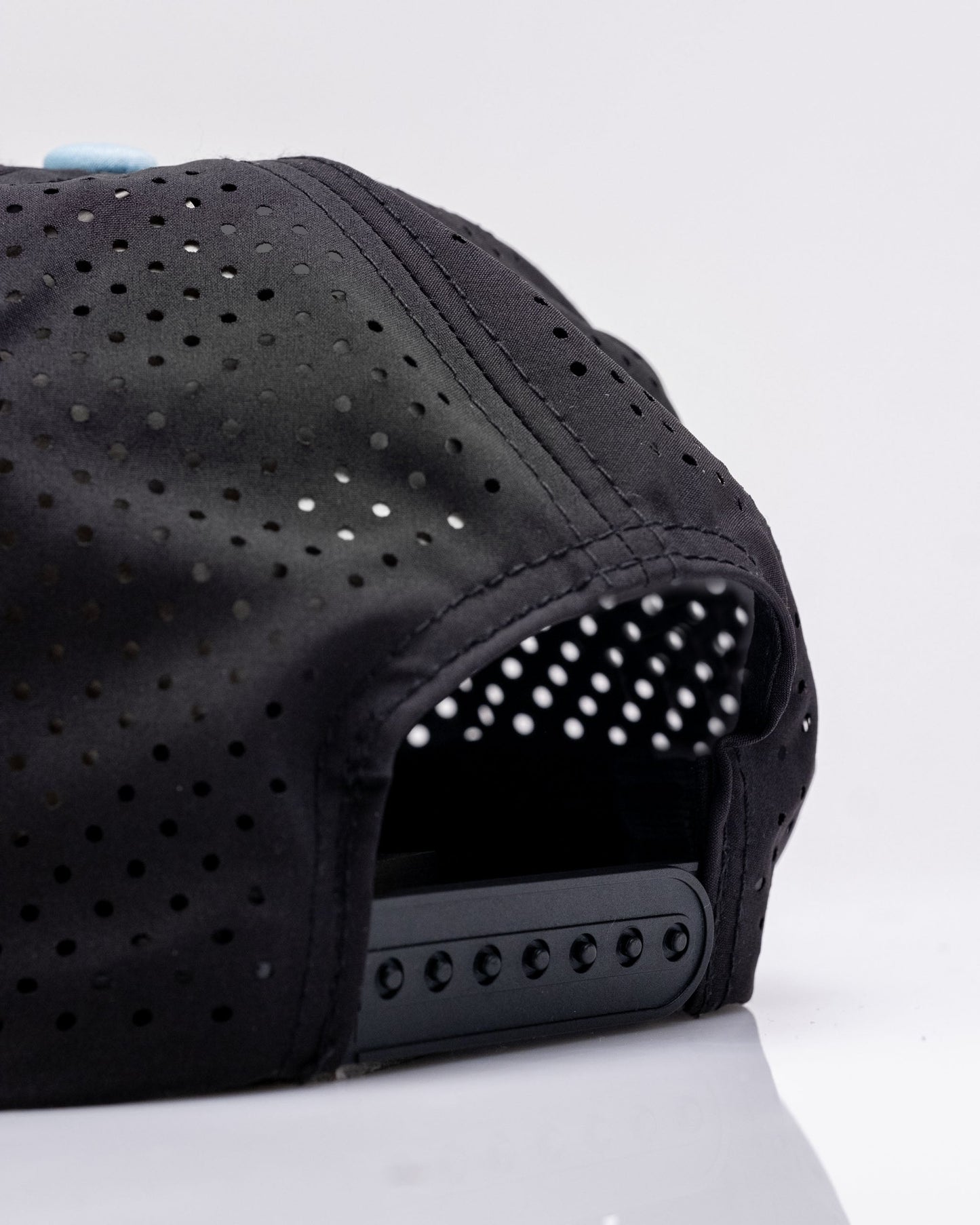 Cactus Black - Perforated Rope Hat