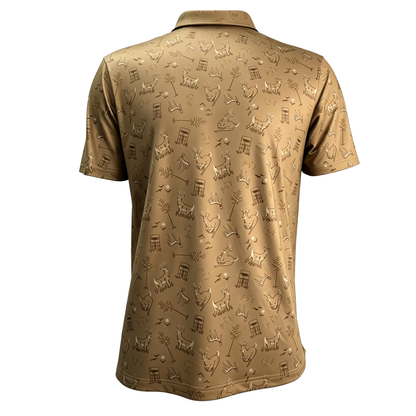 "Antler Club" Golf Polo