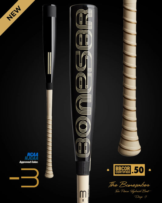 WARSTIC BONESABER HYBRID BLACK COBRA BBCOR BASEBALL BAT
