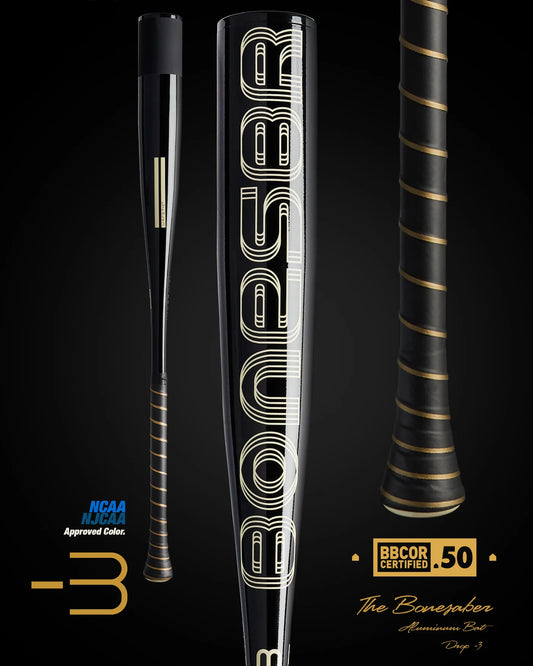 Warstic Bonesaber Black Cobra BBCOR Baseball Bat
