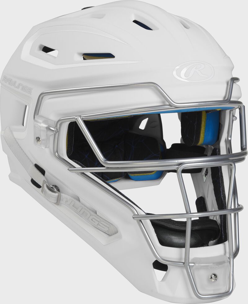 Rawlings Mach Two-Tone Matte Hockey-Style Catcher's Helmet – Prime Sports  Midwest
