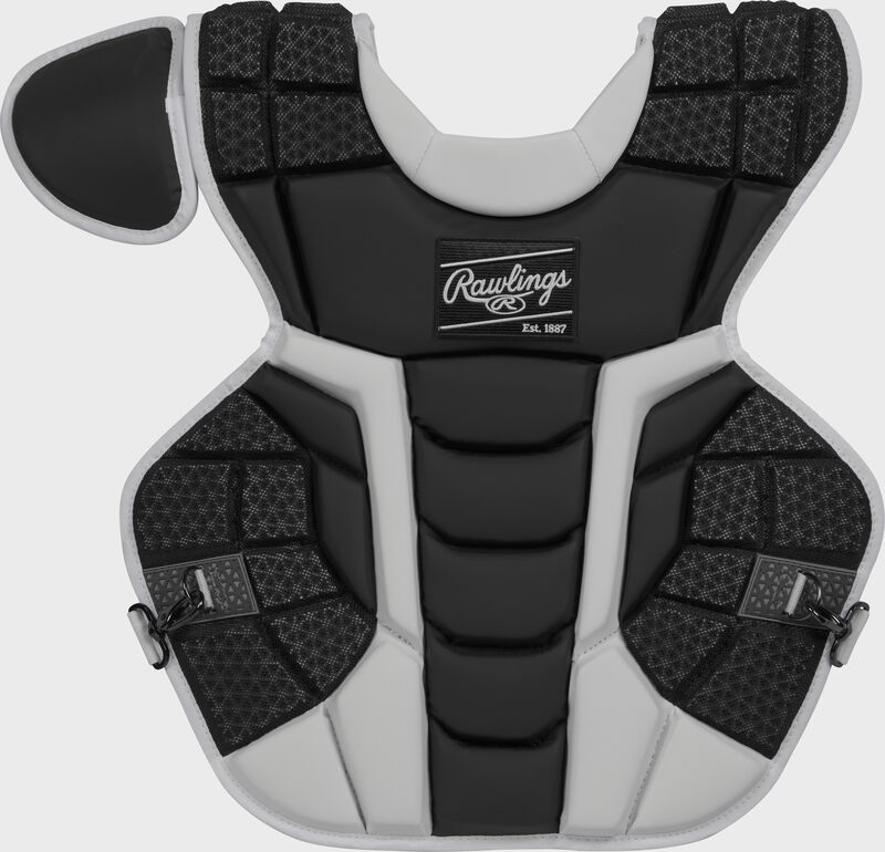 Rawlings Mach Chest Protector Intermediate Black/White