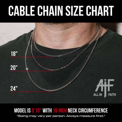 Baseball Stitch Open Cross Necklace