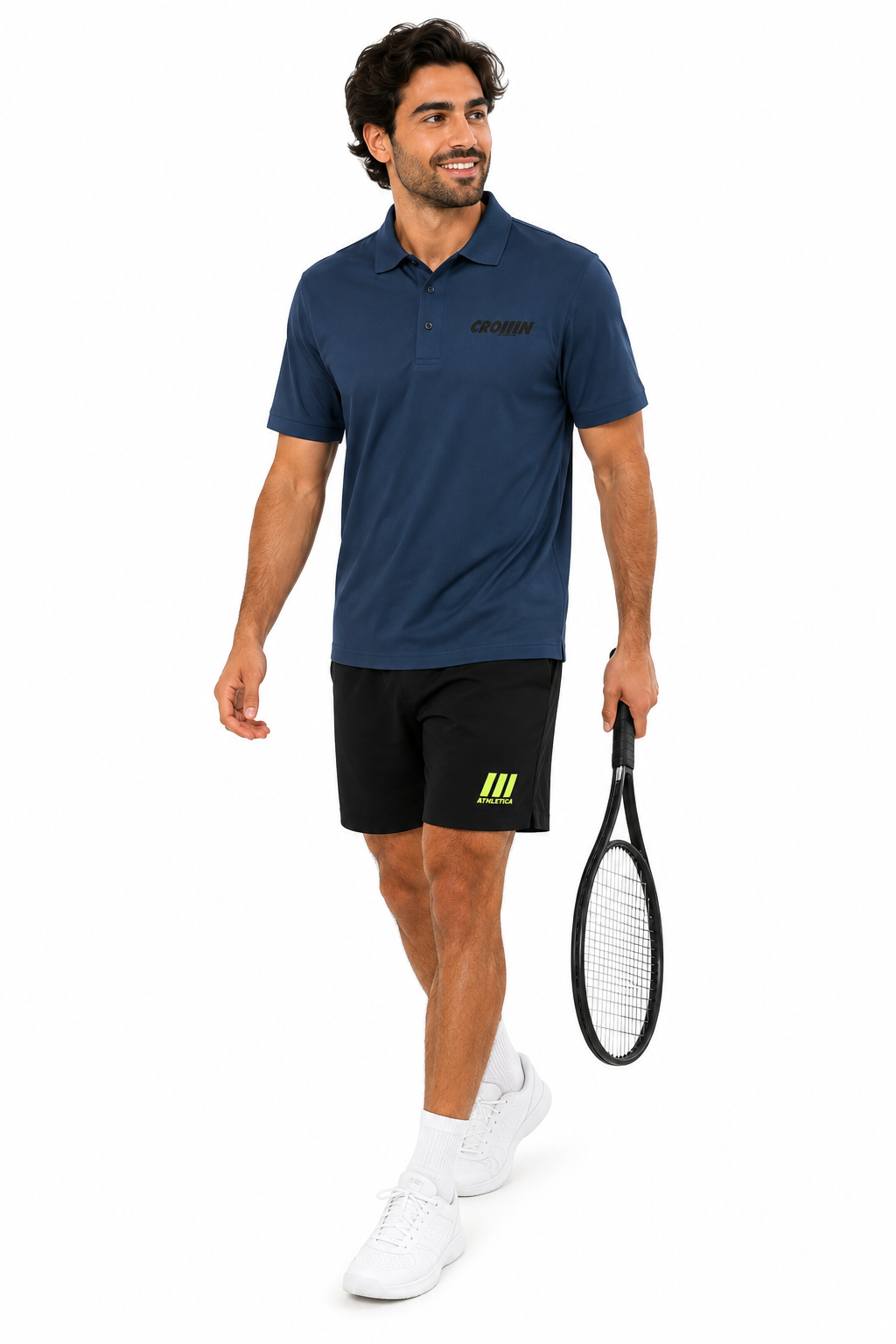 CROWN ATHLETICA™ /// Logo Short (BLACK)