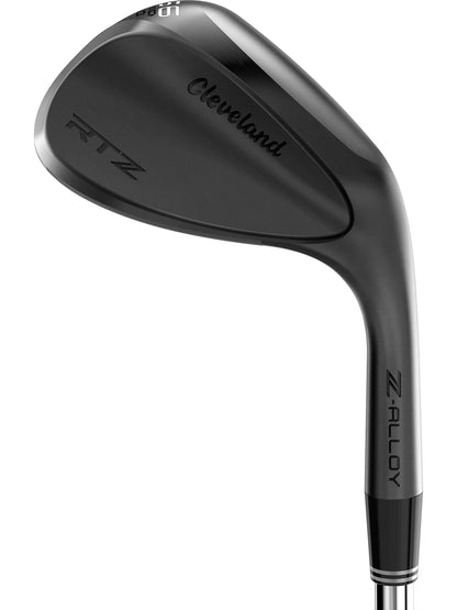 Cleveland RTZ Black Satin Wedge