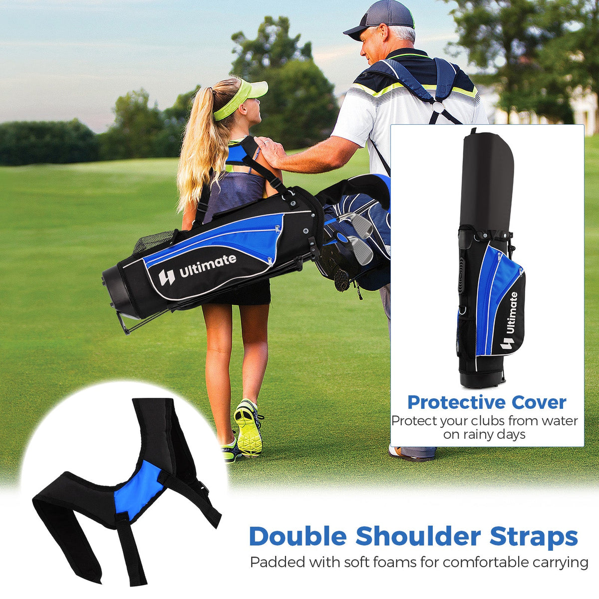 Complete Golf Club Set for Children Age 11-13