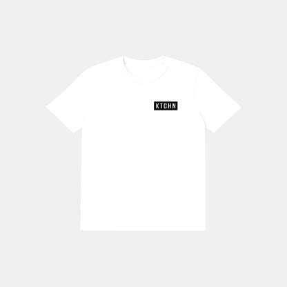 Retro Revival Pickleball Court Tee (White)