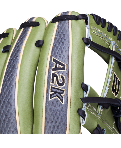 WILSON GOTM December 2022 - A2K 1786 Military Green 11.5" Glove: WBW101285115