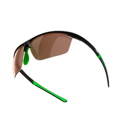Daytona Petite Sunglasses - Black/Green