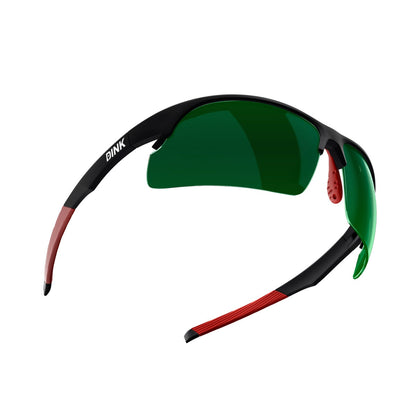 Daytona Sunglasses - Black/Red