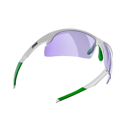 Daytona Sunglasses - White/Green
