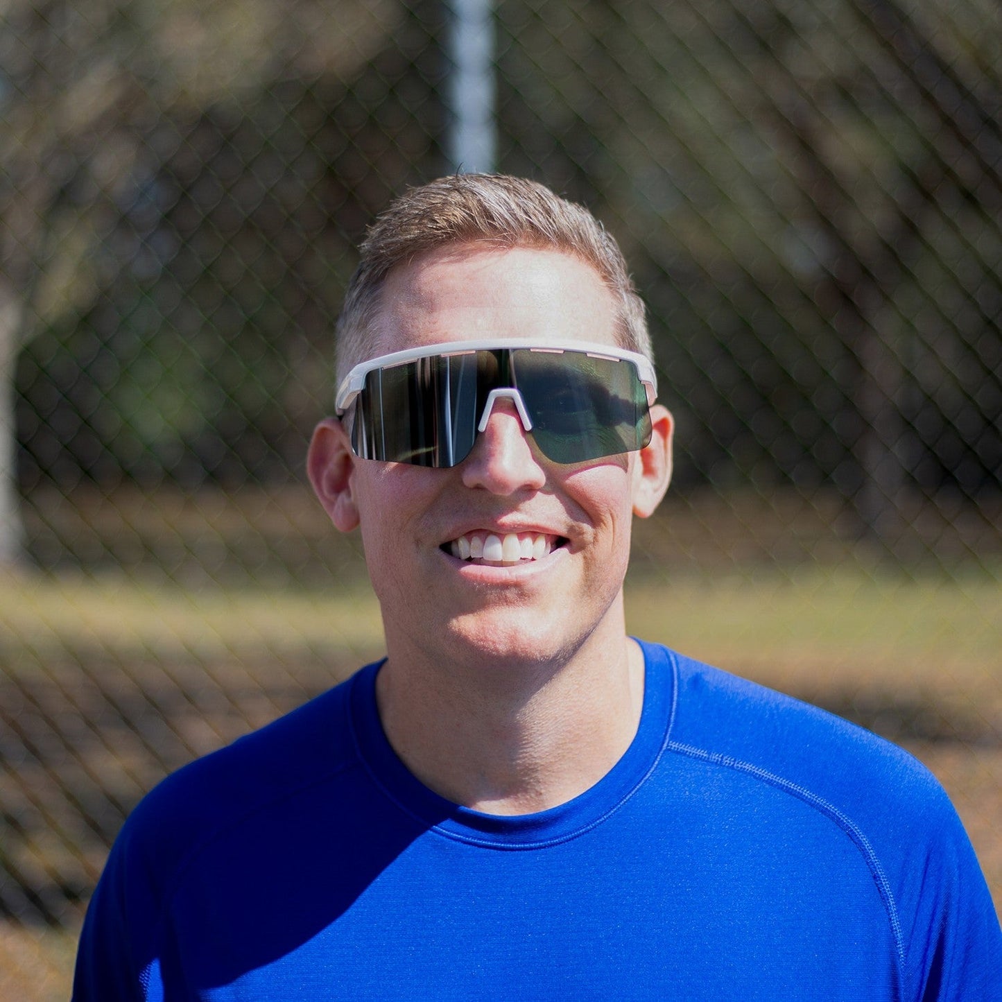 Captiva Large White Pearl Pickleball Sunglasses