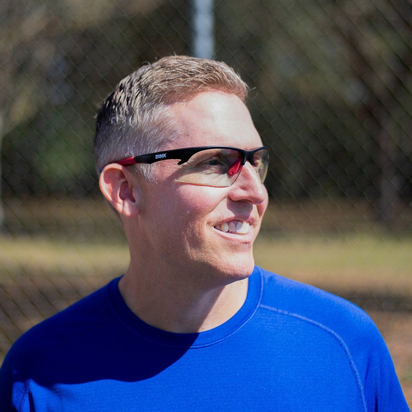 Daytona Pickleball Sunglasses - Black/Red