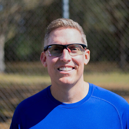 Daytona Pickleball Sunglasses - Black/Red