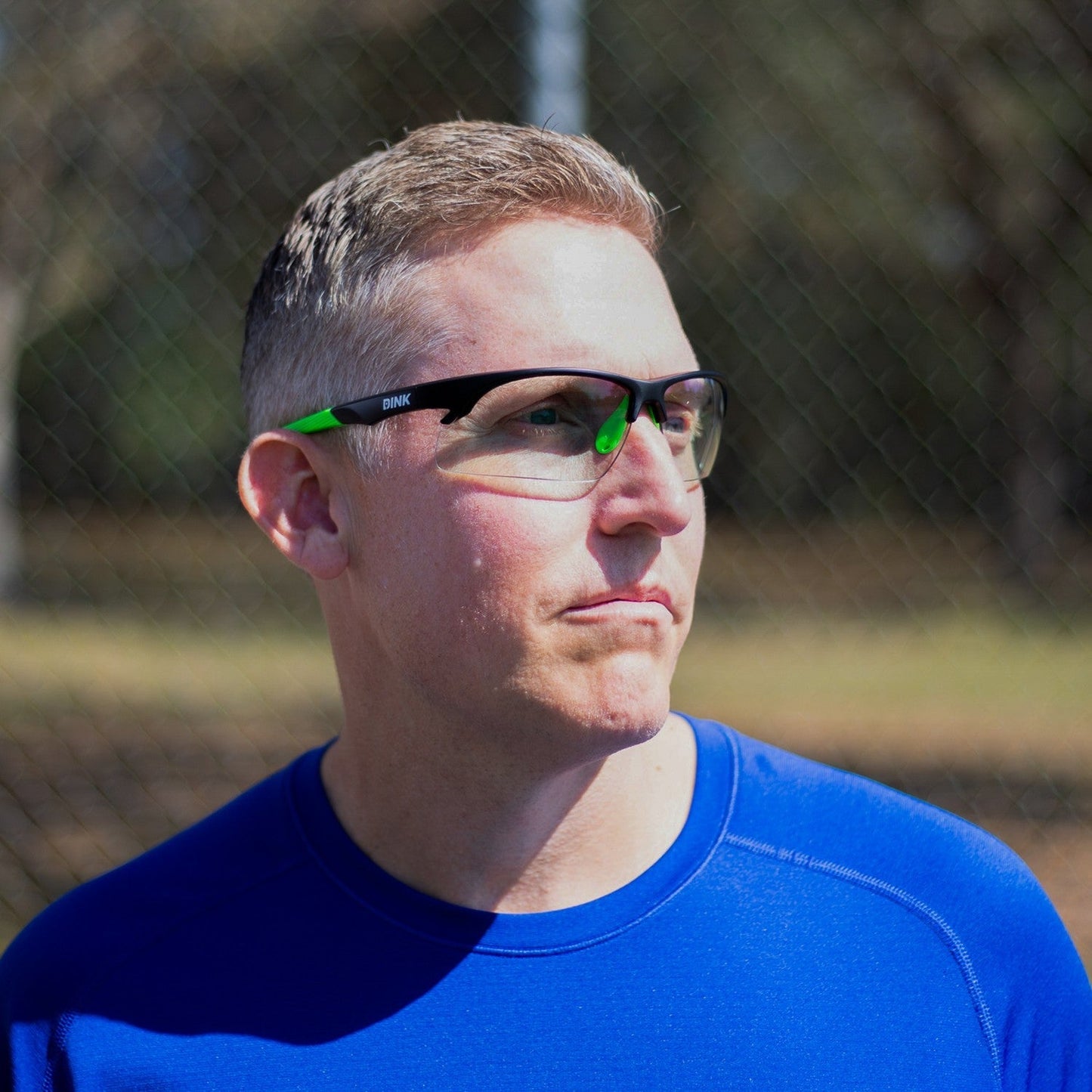 Daytona Pickleball Sunglasses - Black Green