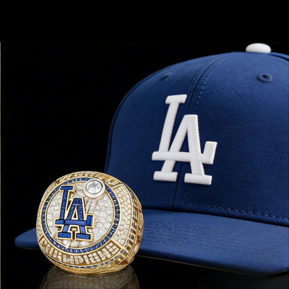 Personalized 2025 Los Angeles Baseball Championship Ring – Custom Name & Number | Ring Ceremony Edition
