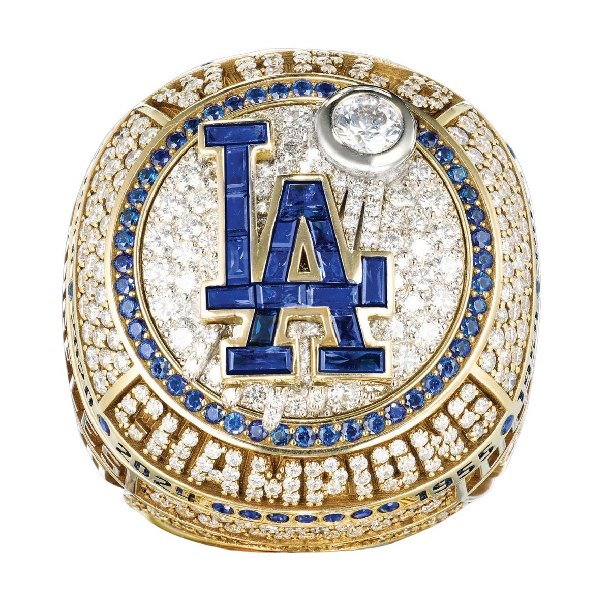 Personalized 2025 Los Angeles Baseball Championship Ring – Custom Name & Number | Ring Ceremony Edition