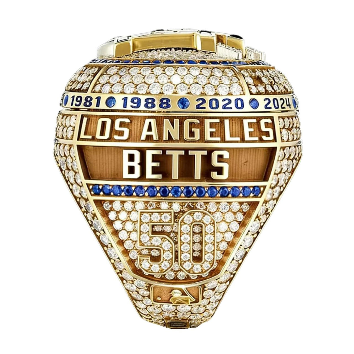 2025 Los Angeles Baseball Championship Ring – Ring Ceremony Edition | Ships in 24 Hours